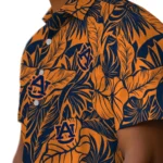 Auburn Tigers Hawaiian Shirt – Monstera Layer