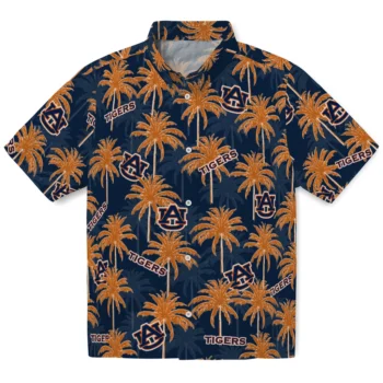 auburn tigers palm grove navy blue hawaiian shirts best selling