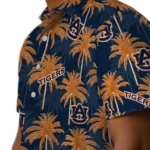 Auburn Tigers Hawaiian Shirt – Palm Tree Motif
