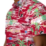 Ball State Cardinals Hawaiian Shirt – Hawaii Island