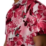 Ball State Cardinals Hawaiian Shirt – Hibiscus Arrangement