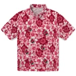 Ball State Cardinals Hawaiian Shirt – Hibiscus Blooms