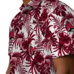 Ball State Cardinals Hawaiian Shirt – Hibiscus Exotic