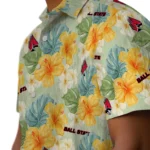 Ball State Cardinals Hawaiian Shirt – Hibiscus Mood