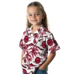 Ball State Cardinals Hawaiian Shirt – Palm Sunset