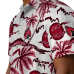 Ball State Cardinals Hawaiian Shirt – Palm Sunset