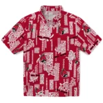 Ball State Cardinals Hawaiian Shirt – Turtle Lines
