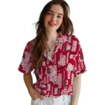 Ball State Cardinals Hawaiian Shirt – Turtle Lines