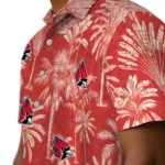 Ball State Cardinals Hawaiian Shirt – Vintage Palm Tree