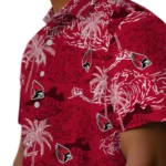 Ball State Cardinals Hawaiian Shirt – Wave Palm