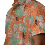 Baltimore Orioles Hawaiian Shirt – Anthurium Overlay