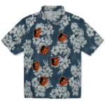 Baltimore Orioles Hawaiian Shirt – Hibiscus Flowers