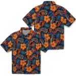 Baltimore Orioles Hawaiian Shirt – Hibiscus Foliage