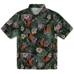 Baltimore Orioles Hawaiian Shirt – Hibiscus Leaves Pattern
