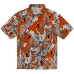 Baltimore Orioles Hawaiian Shirt – Palm Leaves