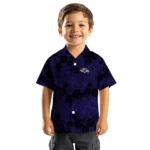 Baltimore Ravens Hawaiian Shirt – 50th State Flower