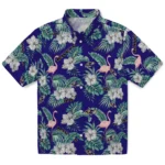 Baltimore Ravens Hawaiian Shirt – Flamingo and Hibiscus