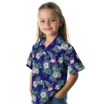 Baltimore Ravens Hawaiian Shirt – Flamingo and Hibiscus