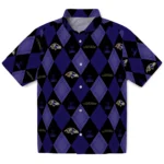 Baltimore Ravens Hawaiian Shirt – Golfing Plaid