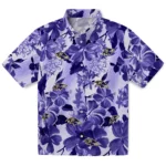 Baltimore Ravens Hawaiian Shirt – Hibiscus Arrangement