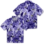 Baltimore Ravens Hawaiian Shirt – Hibiscus Arrangement