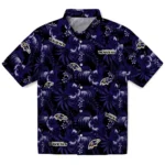 Baltimore Ravens Hawaiian Shirt – Hibiscus Exotic