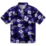 Baltimore Ravens Hawaiian Shirt – Hibiscus Flower Design