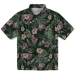 Baltimore Ravens Hawaiian Shirt – Hibiscus Leaves Pattern