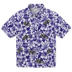 Baltimore Ravens Hawaiian Shirt – Hibiscus Motif