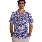 Baltimore Ravens Hawaiian Shirt – Hibiscus Motif