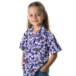 Baltimore Ravens Hawaiian Shirt – Hibiscus Motif