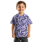 Baltimore Ravens Hawaiian Shirt – Hibiscus Motif