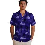 Baltimore Ravens Hawaiian Shirt – Palm And Clouds