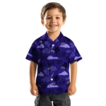 Baltimore Ravens Hawaiian Shirt – Palm And Clouds
