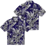Baltimore Ravens Hawaiian Shirt – Palm Leaves