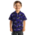Baltimore Ravens Hawaiian Shirt – Palm Tree Motif