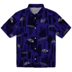 Baltimore Ravens Hawaiian Shirt – Turtle Lines