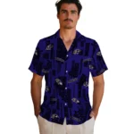 Baltimore Ravens Hawaiian Shirt – Turtle Lines