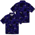 Baltimore Ravens Hawaiian Shirt – Turtle Lines