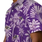 Baltimore Ravens Hawaiian Shirt – Vintage Palm Tree