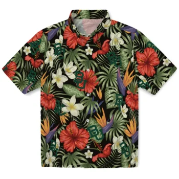 baylor bears hibiscus bird hawaiian shirts best selling