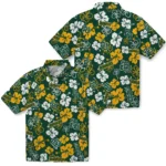 Baylor Bears Hawaiian Shirt – Hibiscus Flower Design