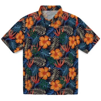 baylor bears hibiscus foliage hawaiian shirts best selling