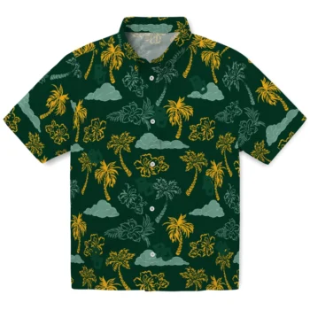 baylor bears palm and clouds green hawaiian shirts best selling