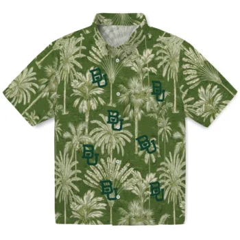 baylor bears palm shadows green hawaiian shirts best selling