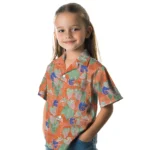 Boise State Broncos Hawaiian Shirt – Anthurium Overlay