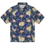 Boise State Broncos Hawaiian Shirt – Flamingo Hibiscus