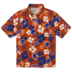 Boise State Broncos Hawaiian Shirt – Hibiscus Flower Design