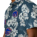 Boise State Broncos Hawaiian Shirt – Hibiscus Flowers
