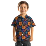 Boise State Broncos Hawaiian Shirt – Hibiscus Foliage